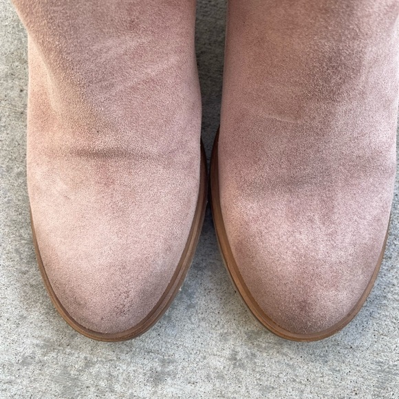 Sundance Pink Suede western Boots Size 41 - Picture 14 of 15